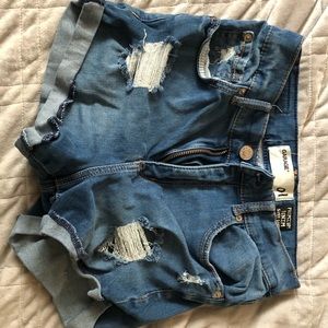 Jean Shorts Size 01